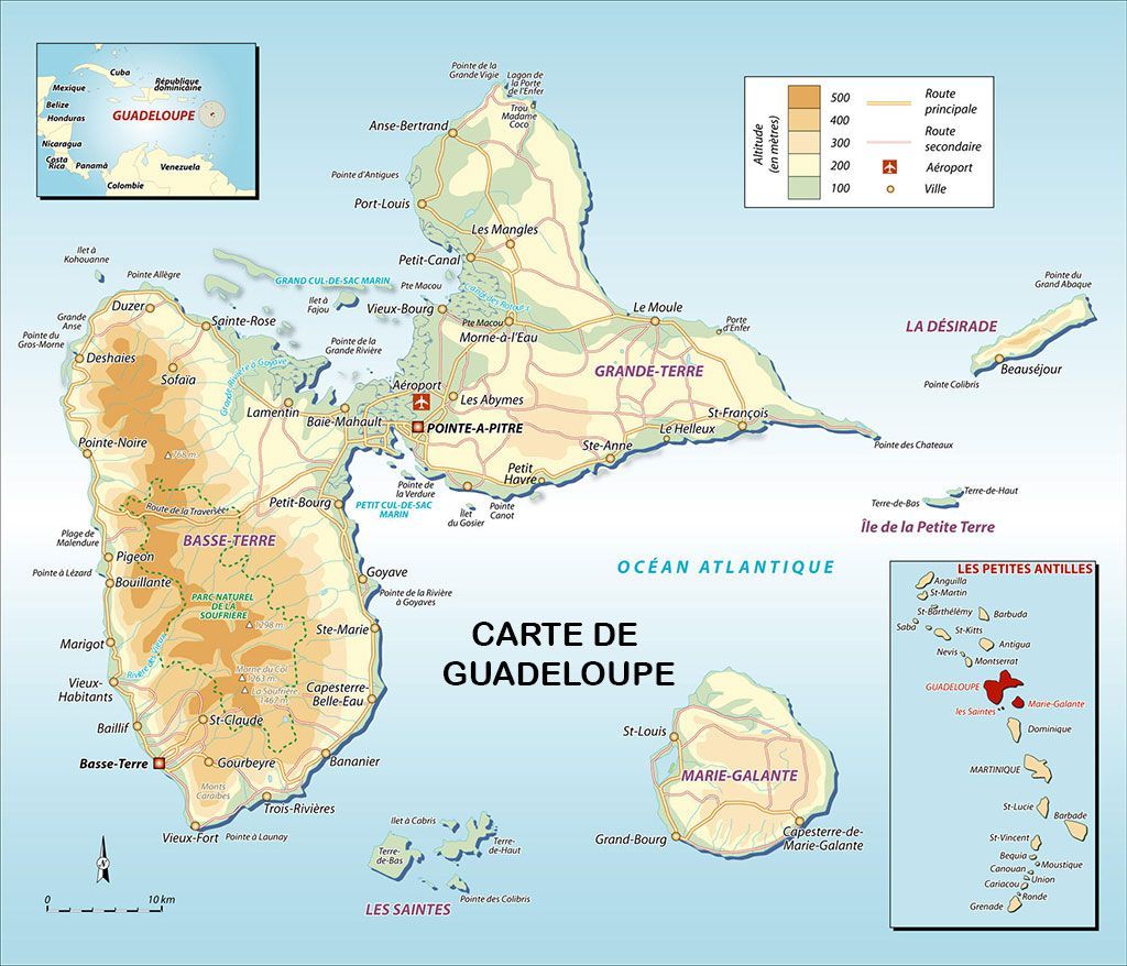 meilleur destination pour les vacances la Guadeloupe